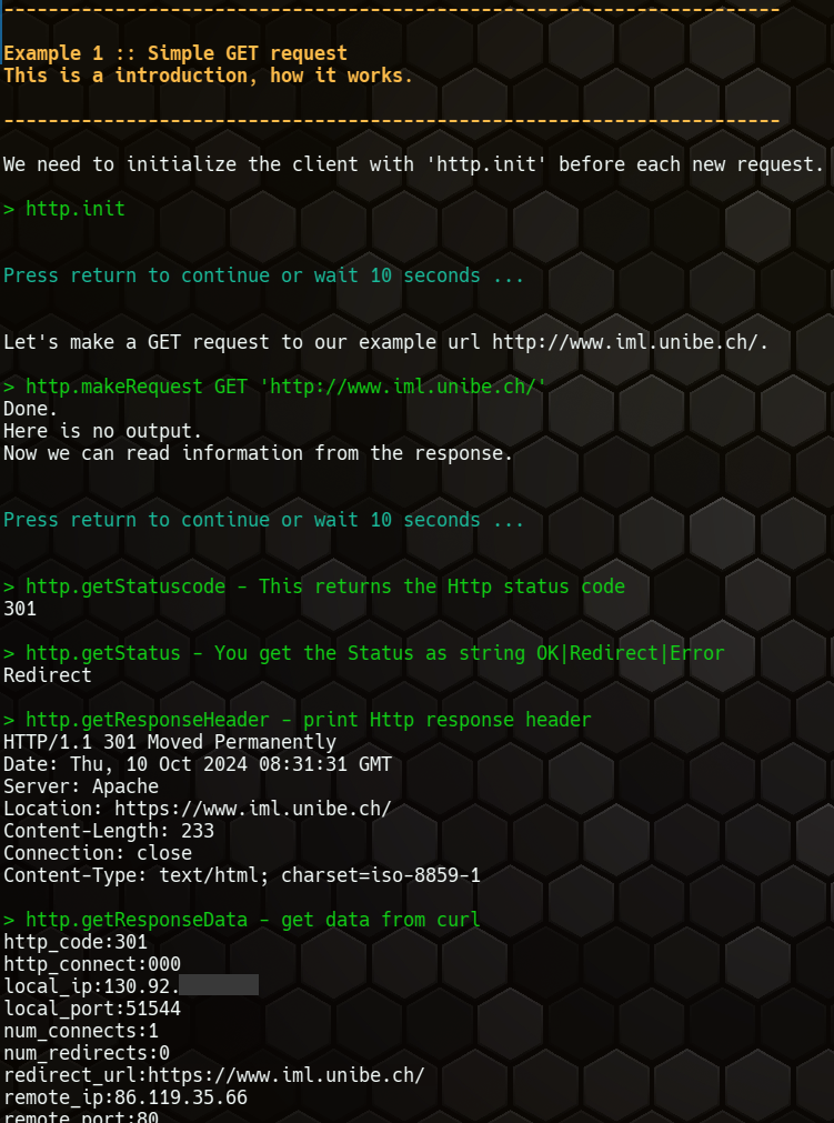 Screenshot - example script