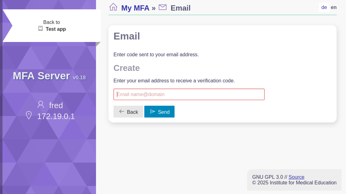 Email setup